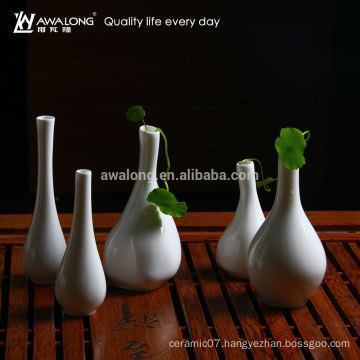 hot sale new design ceramic flower receptacle porcelain flower pot stands designs